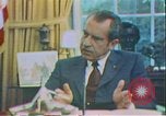 Standbild Präsident Richard Nixon United States USA, 1972, aus Sekunde 11 historischem Filmmaterial Videoclip 65675056800