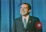 Standbild Präsident Richard Nixon United States USA, 1972, aus Sekunde 61 historischem Filmmaterial Videoclip 65675056800