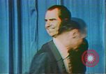 Standbild Präsident Richard Nixon United States USA, 1972, aus Sekunde 62 historischem Filmmaterial Videoclip 65675056800