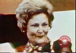 Image of First Lady Patricia Nixon United States USA, 1972, second 9 stock footage video 65675056806