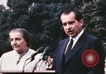 Image of Israeli Prime Minister Golda Meir Washington DC USA, 1969, second 58 stock footage video 65675056817