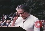 Image of Israeli Prime Minister Golda Meir Washington DC USA, 1969, second 10 stock footage video 65675056818