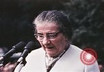 Image of Israeli Prime Minister Golda Meir Washington DC USA, 1969, second 14 stock footage video 65675056818