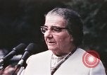 Image of Israeli Prime Minister Golda Meir Washington DC USA, 1969, second 16 stock footage video 65675056818