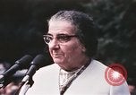 Image of Israeli Prime Minister Golda Meir Washington DC USA, 1969, second 18 stock footage video 65675056818