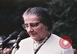 Image of Israeli Prime Minister Golda Meir Washington DC USA, 1969, second 19 stock footage video 65675056818