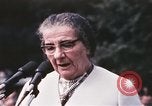 Image of Israeli Prime Minister Golda Meir Washington DC USA, 1969, second 22 stock footage video 65675056818