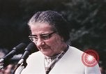 Image of Israeli Prime Minister Golda Meir Washington DC USA, 1969, second 25 stock footage video 65675056818