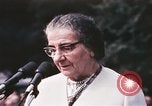 Image of Israeli Prime Minister Golda Meir Washington DC USA, 1969, second 31 stock footage video 65675056818