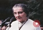 Image of Israeli Prime Minister Golda Meir Washington DC USA, 1969, second 34 stock footage video 65675056818