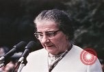 Image of Israeli Prime Minister Golda Meir Washington DC USA, 1969, second 37 stock footage video 65675056818