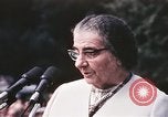 Image of Israeli Prime Minister Golda Meir Washington DC USA, 1969, second 39 stock footage video 65675056818