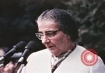 Image of Israeli Prime Minister Golda Meir Washington DC USA, 1969, second 41 stock footage video 65675056818