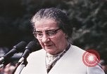 Image of Israeli Prime Minister Golda Meir Washington DC USA, 1969, second 43 stock footage video 65675056818