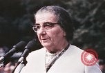 Image of Israeli Prime Minister Golda Meir Washington DC USA, 1969, second 44 stock footage video 65675056818