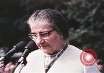Image of Israeli Prime Minister Golda Meir Washington DC USA, 1969, second 48 stock footage video 65675056818