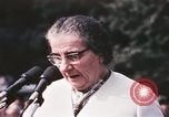 Image of Israeli Prime Minister Golda Meir Washington DC USA, 1969, second 49 stock footage video 65675056818