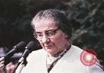 Image of Israeli Prime Minister Golda Meir Washington DC USA, 1969, second 50 stock footage video 65675056818