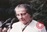 Image of Israeli Prime Minister Golda Meir Washington DC USA, 1969, second 55 stock footage video 65675056818