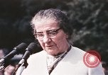 Image of Israeli Prime Minister Golda Meir Washington DC USA, 1969, second 57 stock footage video 65675056818