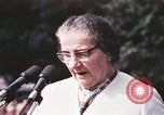 Image of Israeli Prime Minister Golda Meir Washington DC USA, 1969, second 60 stock footage video 65675056818