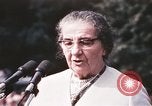 Image of Israeli Prime Minister Golda Meir Washington DC USA, 1969, second 61 stock footage video 65675056818