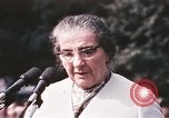 Image of Israeli Prime Minister Golda Meir Washington DC USA, 1969, second 62 stock footage video 65675056818