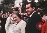 Image of Israeli Prime Minister Golda Meir Washington DC USA, 1969, second 37 stock footage video 65675056821
