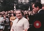 Image of Israeli Prime Minister Golda Meir Washington DC USA, 1969, second 38 stock footage video 65675056821