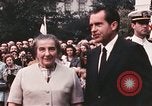 Image of Israeli Prime Minister Golda Meir Washington DC USA, 1969, second 40 stock footage video 65675056821