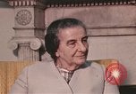 Image of Israeli Prime Minister Golda Meir Washington DC USA, 1969, second 42 stock footage video 65675056824