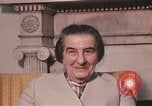 Image of Israeli Prime Minister Golda Meir Washington DC USA, 1969, second 45 stock footage video 65675056824