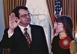 Image of Peter G Peterson Washington DC USA, 1972, second 48 stock footage video 65675056828