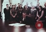 Standbild Präsident Richard Nixon Washington DC USA, 1972, aus Sekunde 23 historischem Filmmaterial Videoclip 65675056842