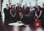 Standbild Präsident Richard Nixon Washington DC USA, 1972, aus Sekunde 25 historischem Filmmaterial Videoclip 65675056842