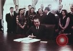 Standbild Präsident Richard Nixon Washington DC USA, 1972, aus Sekunde 27 historischem Filmmaterial Videoclip 65675056842
