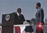 Image of President Richard Nixon San Clemente California USA, 1973, second 62 stock footage video 65675056852