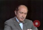 Image of analysis of Nixon speech on economy Washington DC USA, 1971, second 38 stock footage video 65675056914