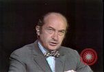 Image of analysis of Nixon speech on economy Washington DC USA, 1971, second 39 stock footage video 65675056914