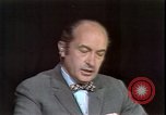 Image of analysis of Nixon speech on economy Washington DC USA, 1971, second 40 stock footage video 65675056914
