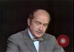Image of analysis of Nixon speech on economy Washington DC USA, 1971, second 44 stock footage video 65675056914