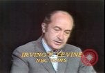 Image of analysis of Nixon speech on economy Washington DC USA, 1971, second 55 stock footage video 65675056914