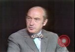 Image of analysis of Nixon speech on economy Washington DC USA, 1971, second 58 stock footage video 65675056914