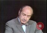Image of analysis of Nixon speech on economy Washington DC USA, 1971, second 62 stock footage video 65675056914
