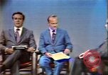 Image of analysis of Nixon economy speech Washington DC USA, 1971, second 42 stock footage video 65675056915