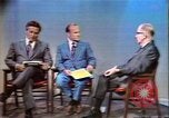 Image of analysis of Nixon economy speech Washington DC USA, 1971, second 47 stock footage video 65675056915