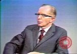 Image of analysis of Nixon economy speech Washington DC USA, 1971, second 57 stock footage video 65675056915