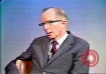 Image of analysis of Nixon economy speech Washington DC USA, 1971, second 62 stock footage video 65675056915