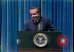 Standbild Präsident Richard Nixon San Clemente California USA, 1973, aus Sekunde 30 historischem Filmmaterial Videoclip 65675056919