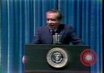Standbild Präsident Richard Nixon San Clemente California USA, 1973, aus Sekunde 31 historischem Filmmaterial Videoclip 65675056919